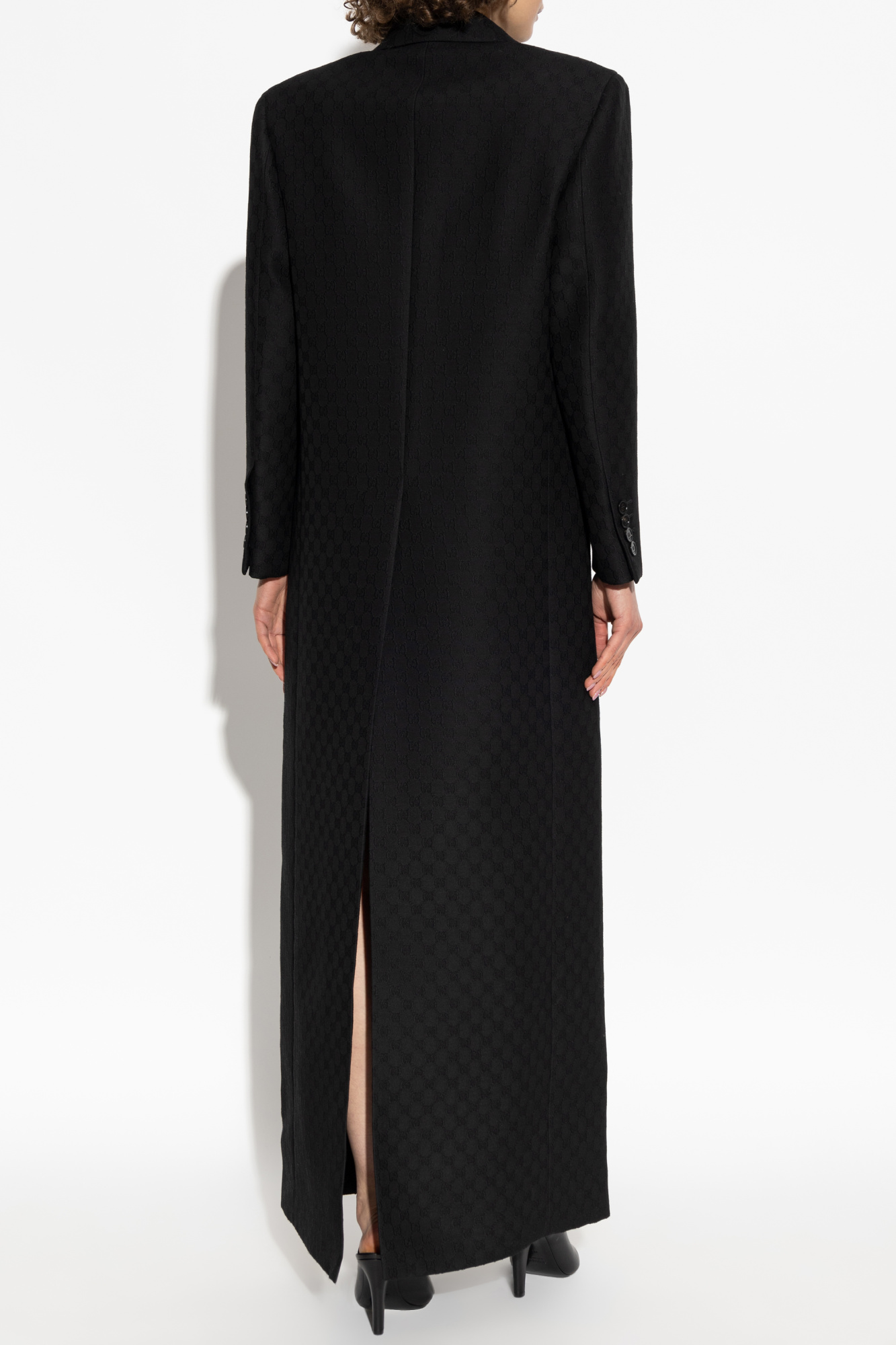 【美品】 DEVICE COAT DUAL POINT / Black（3） DESIGNERS REMIX EXCLUSIVE MILANO MAJA DOUBLE COAT